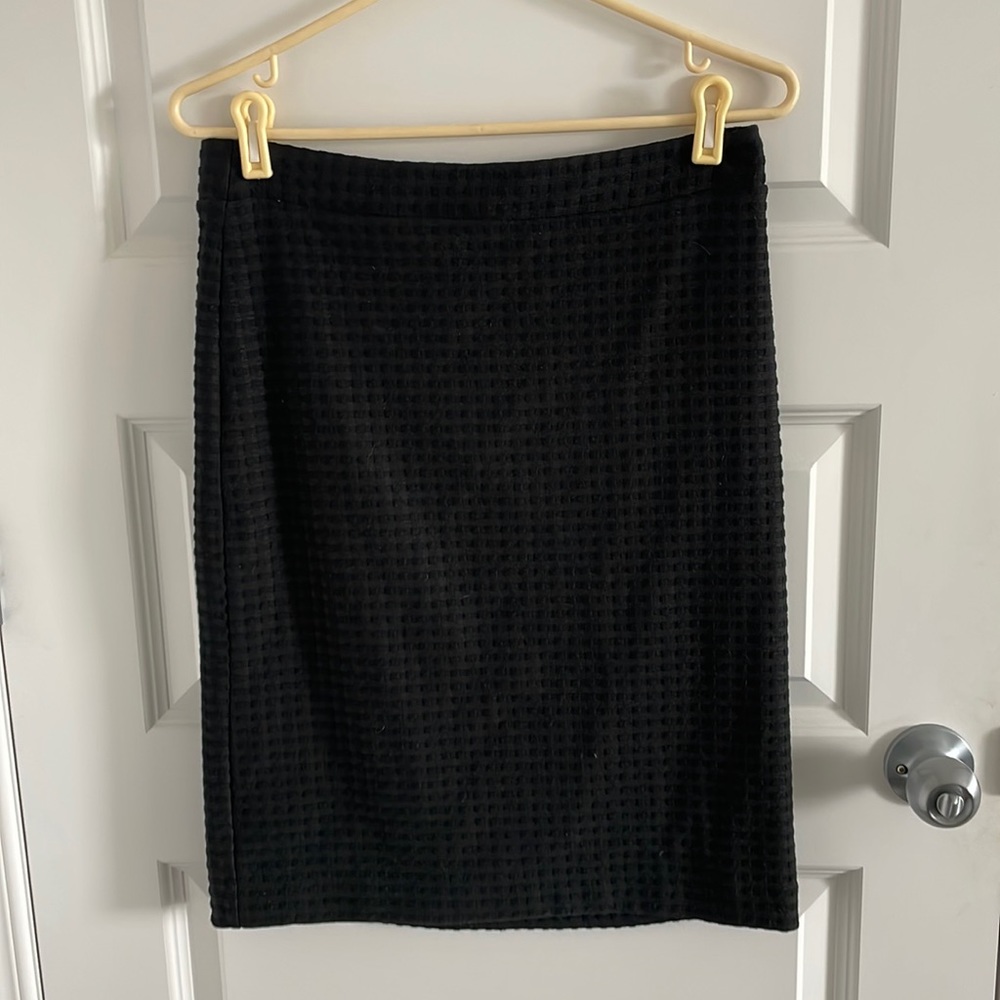 Banana republic black skirt